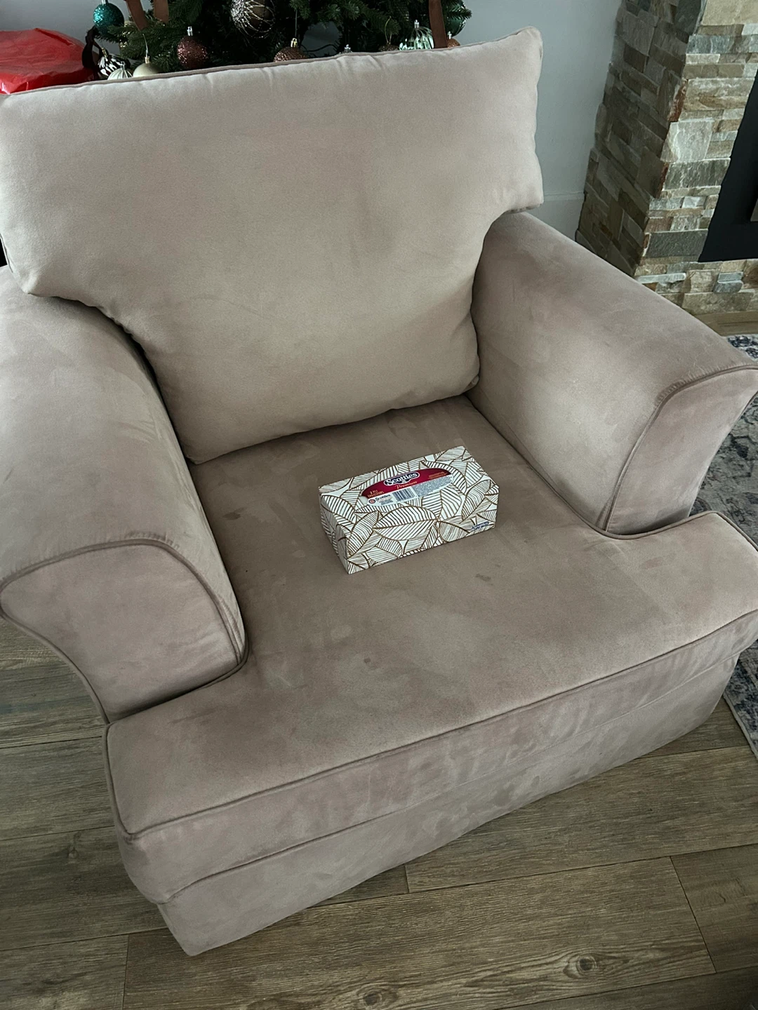 Oversized Armchair - Beige - photo 4