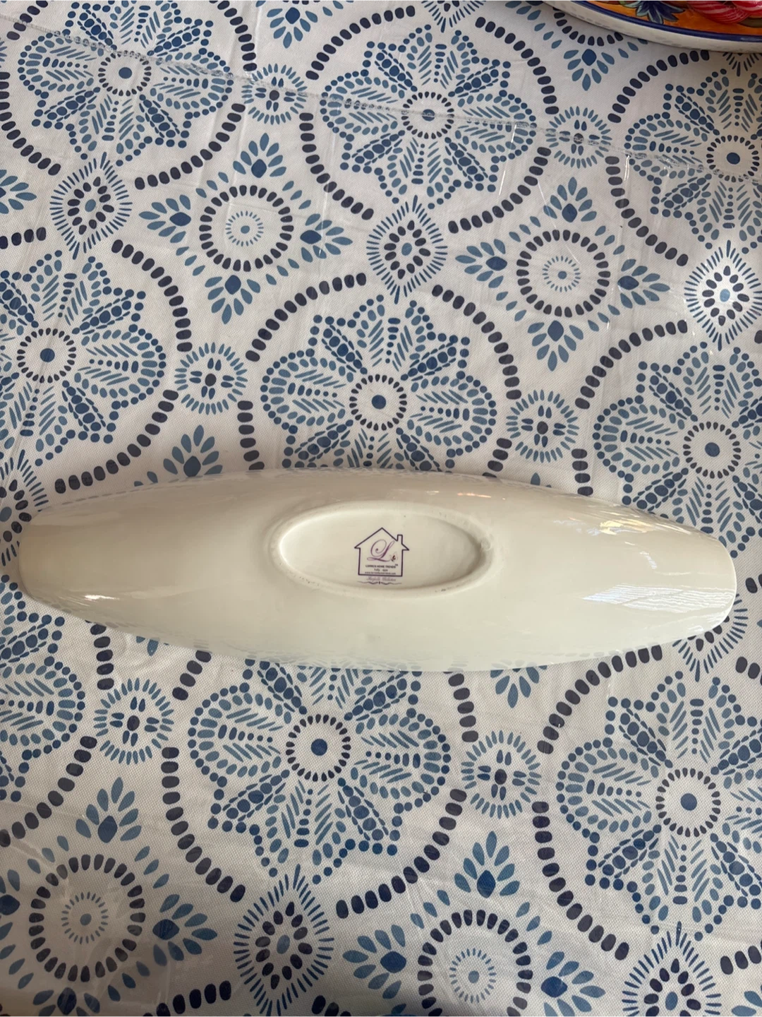Floral Serving Dish - photo 2
