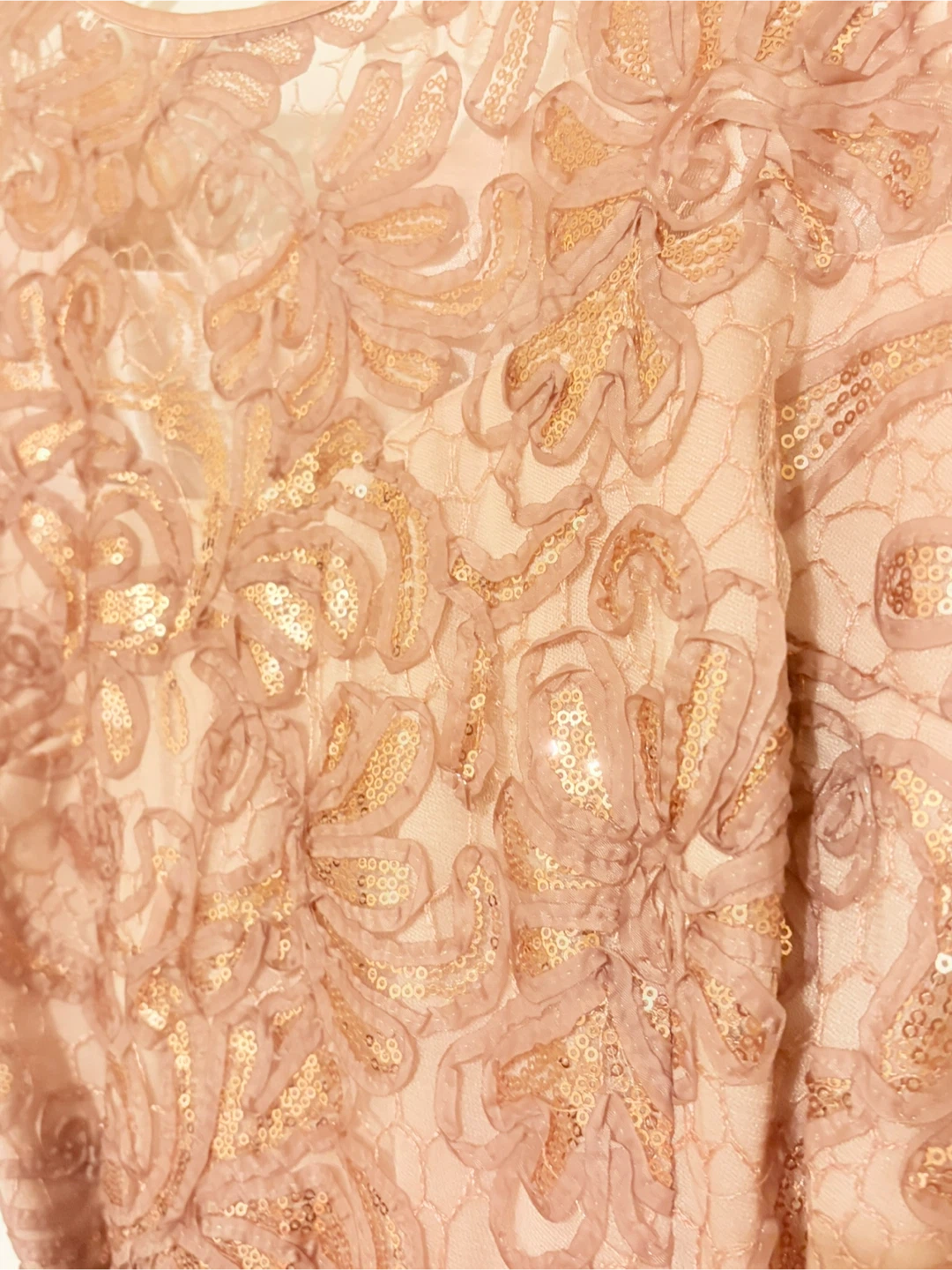 Lace & Sequin Formal Dress - photo 3