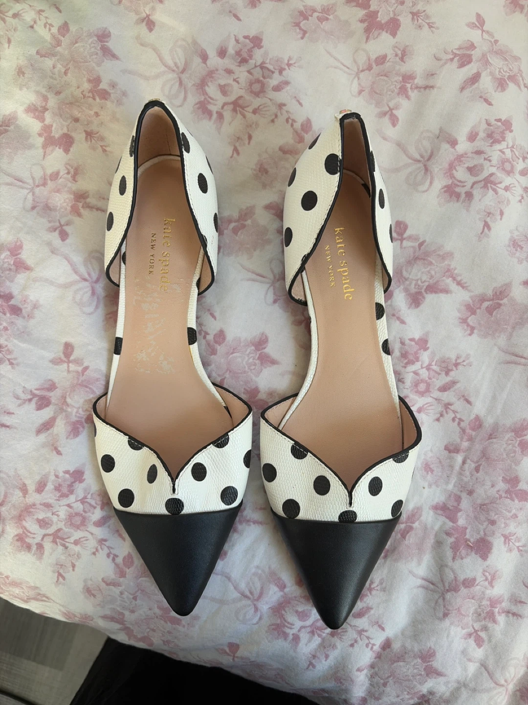 Kate Spade Polka Dot Flats - Size 7 - photo 2