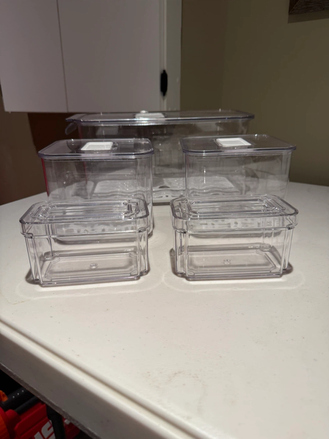 Clear Fridge Organizers - Set of 5 - photo 2
