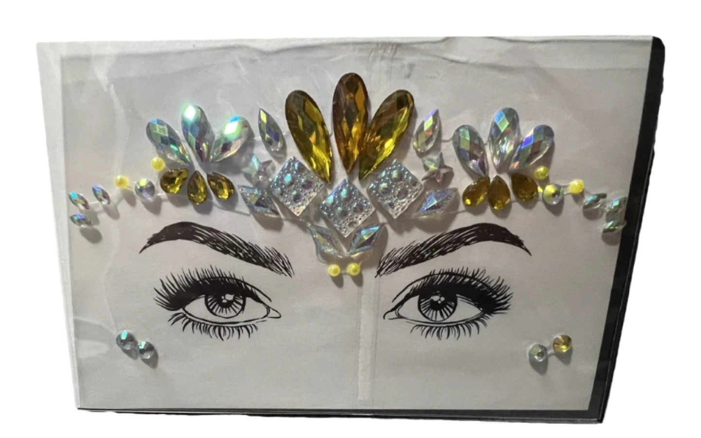 Face Gems Jewel Stickers