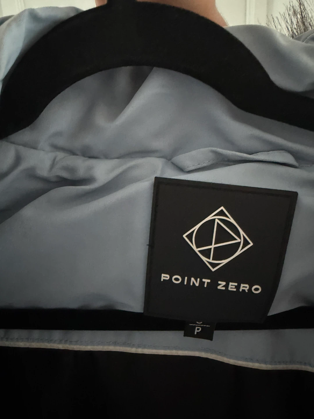 Point Zero Puffer Jacket - Light Blue, Size P - photo 5