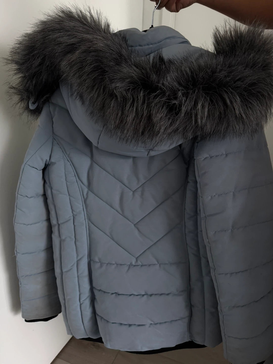 Point Zero Puffer Jacket - Light Blue, Size P - photo 2