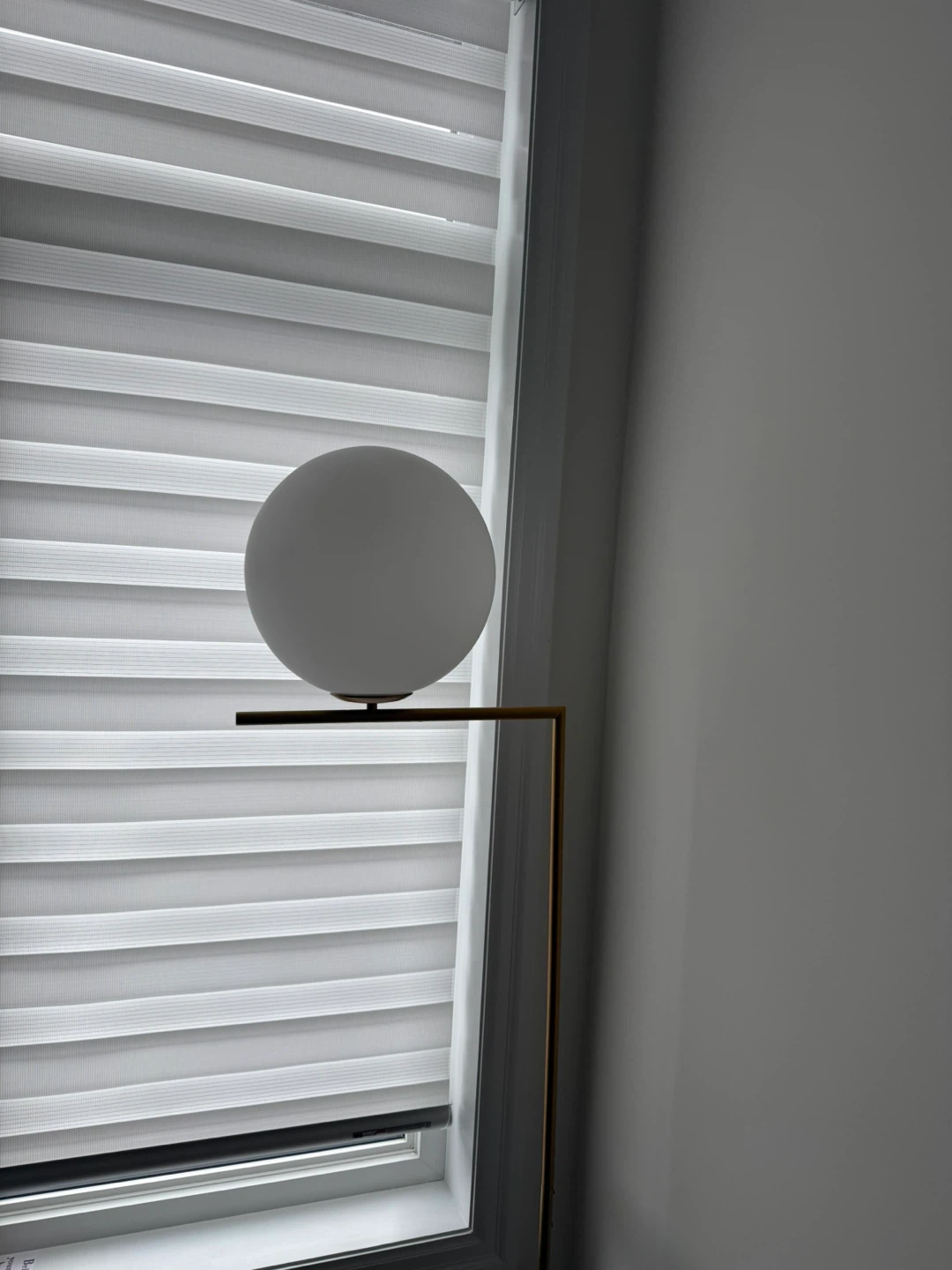 Structube Balla Floor Lamp - Brass Finish
