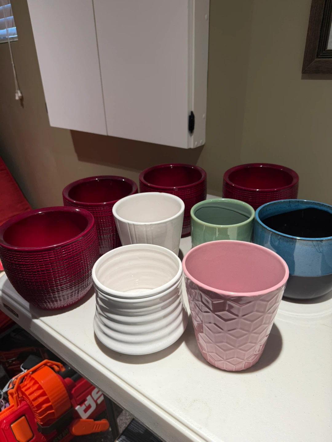 Assorted Decorative Flower Pots