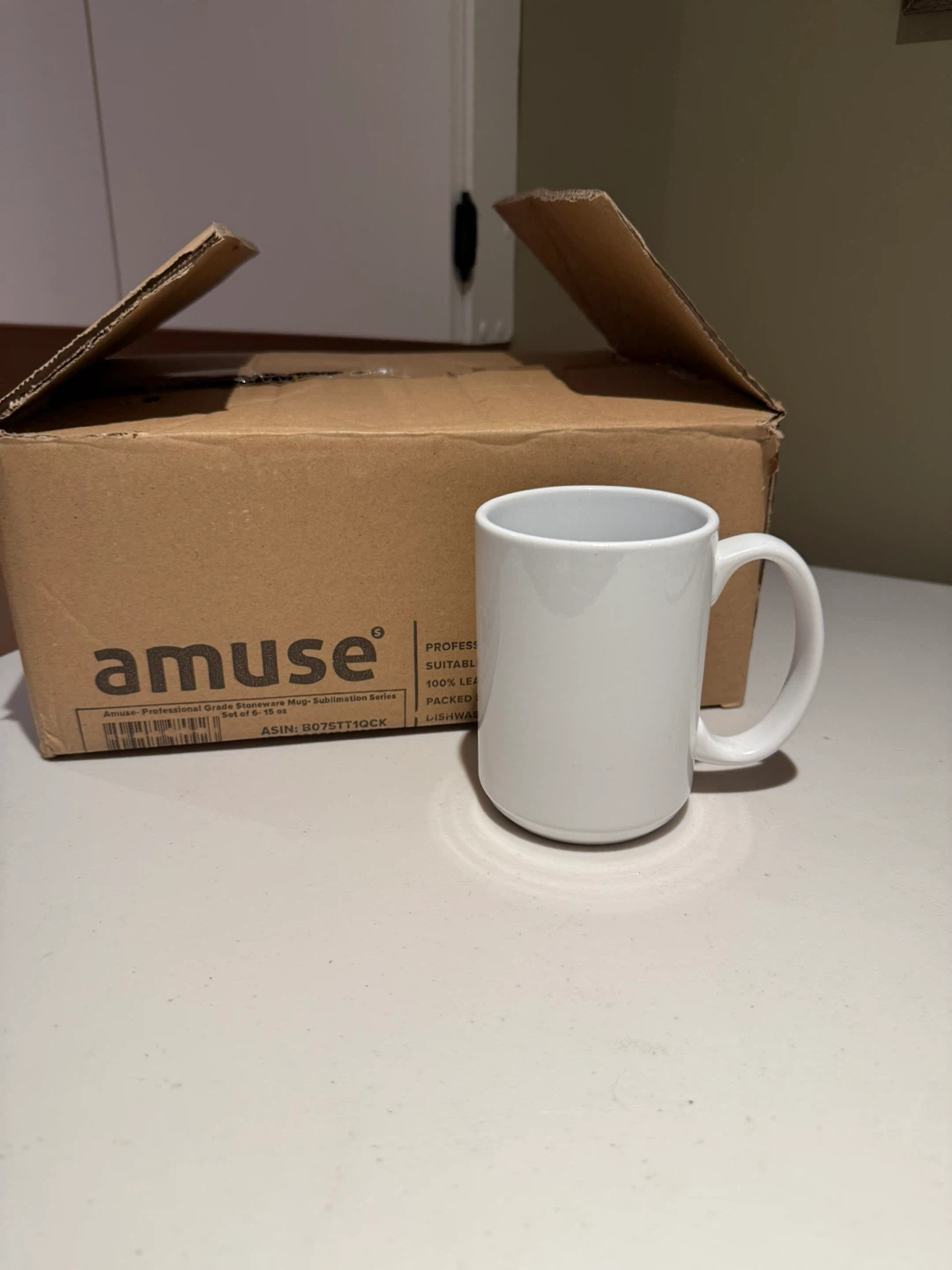 Amuse Stoneware Mug - New in Box!