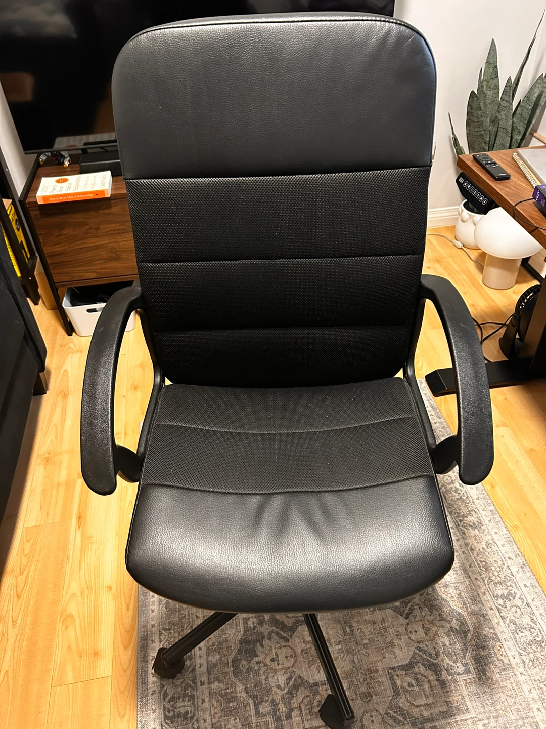 IKEA Renberget Black Office Chair - photo 5
