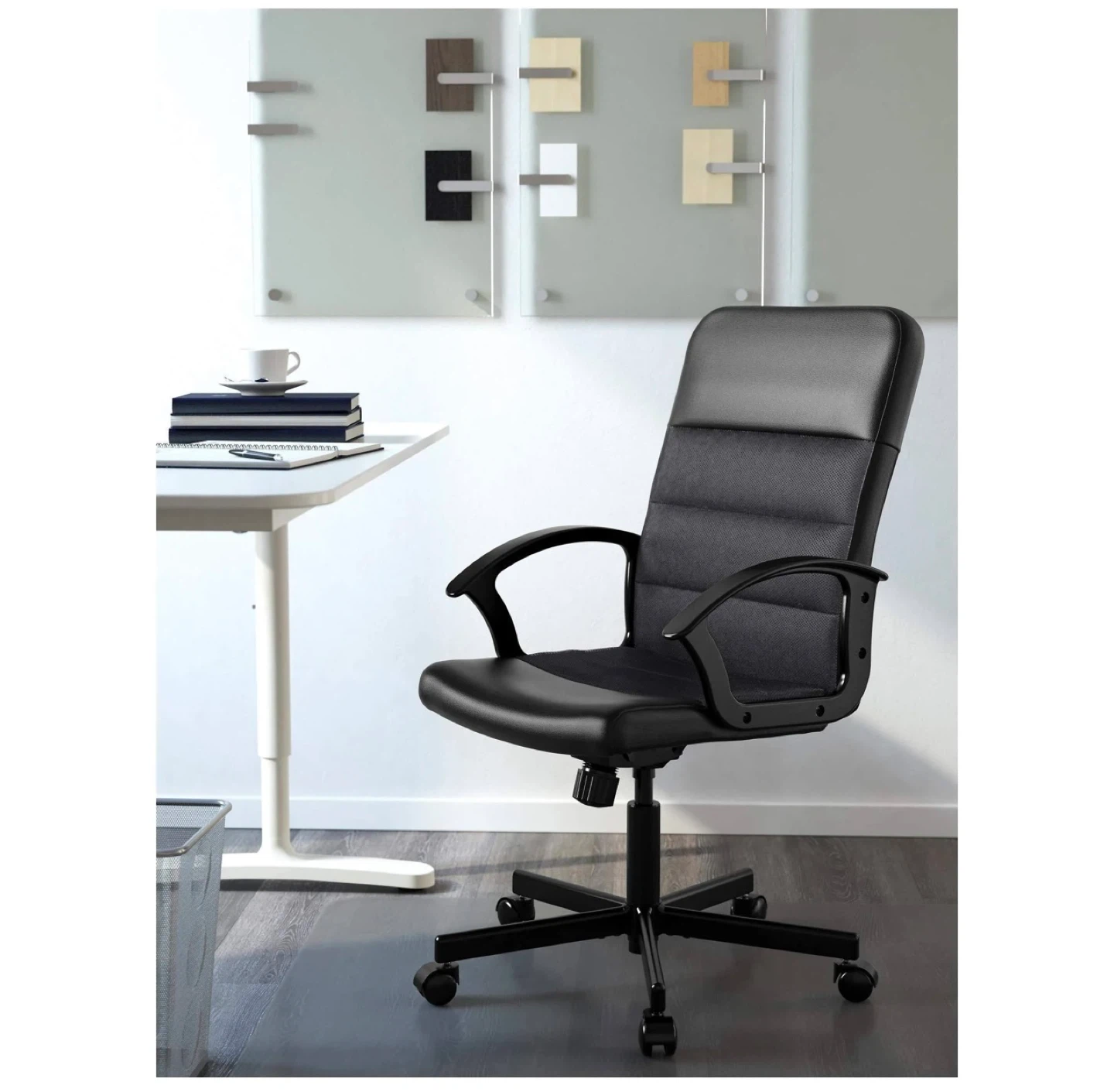 IKEA Renberget Black Office Chair - photo 2