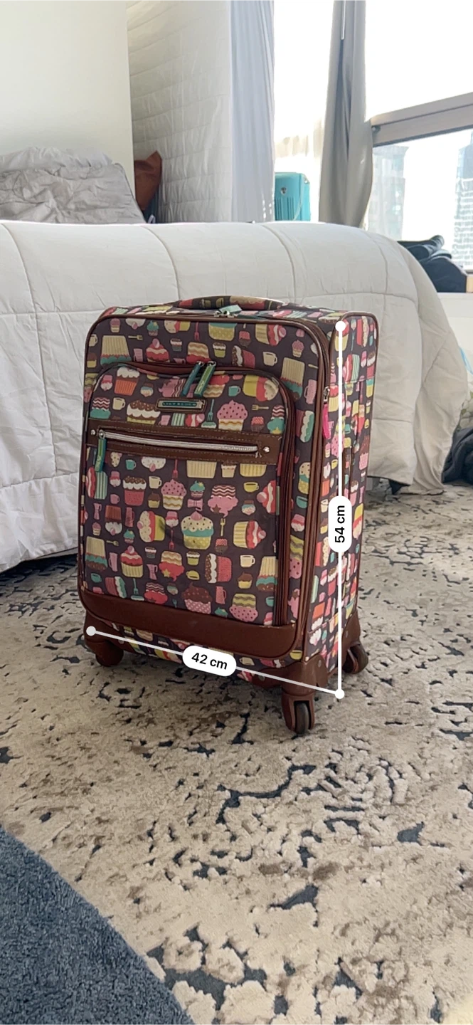 Itty Bitty Cupcake Rolling Suitcase - photo 5