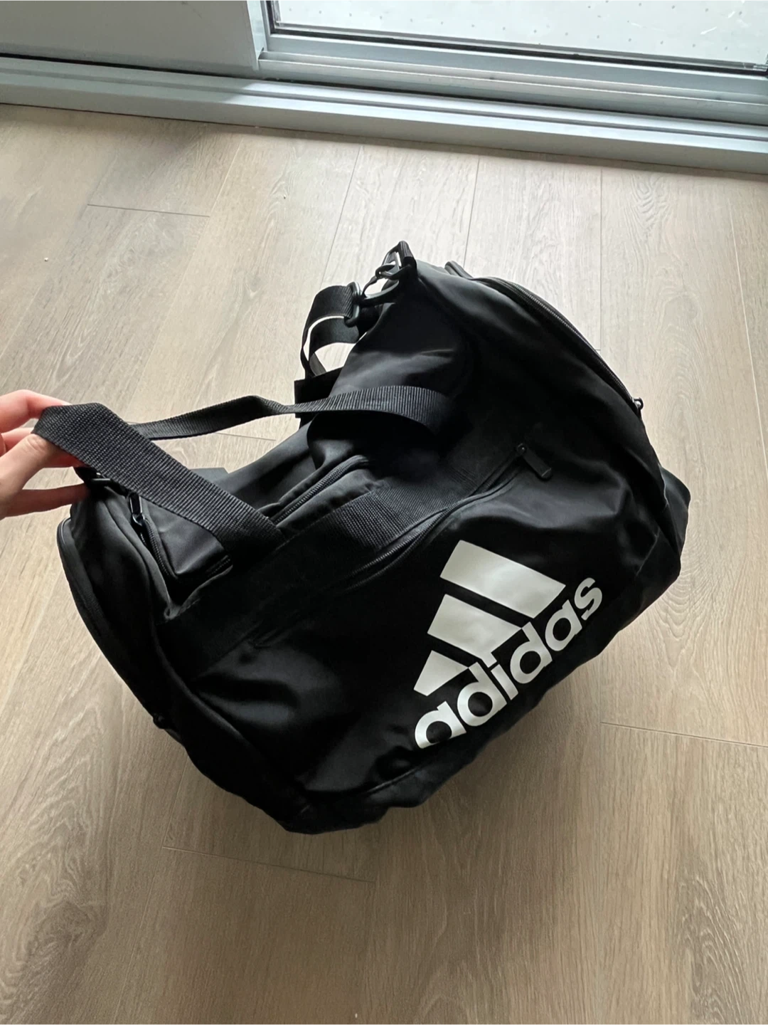 Adidas Black Duffel(gym)Bag