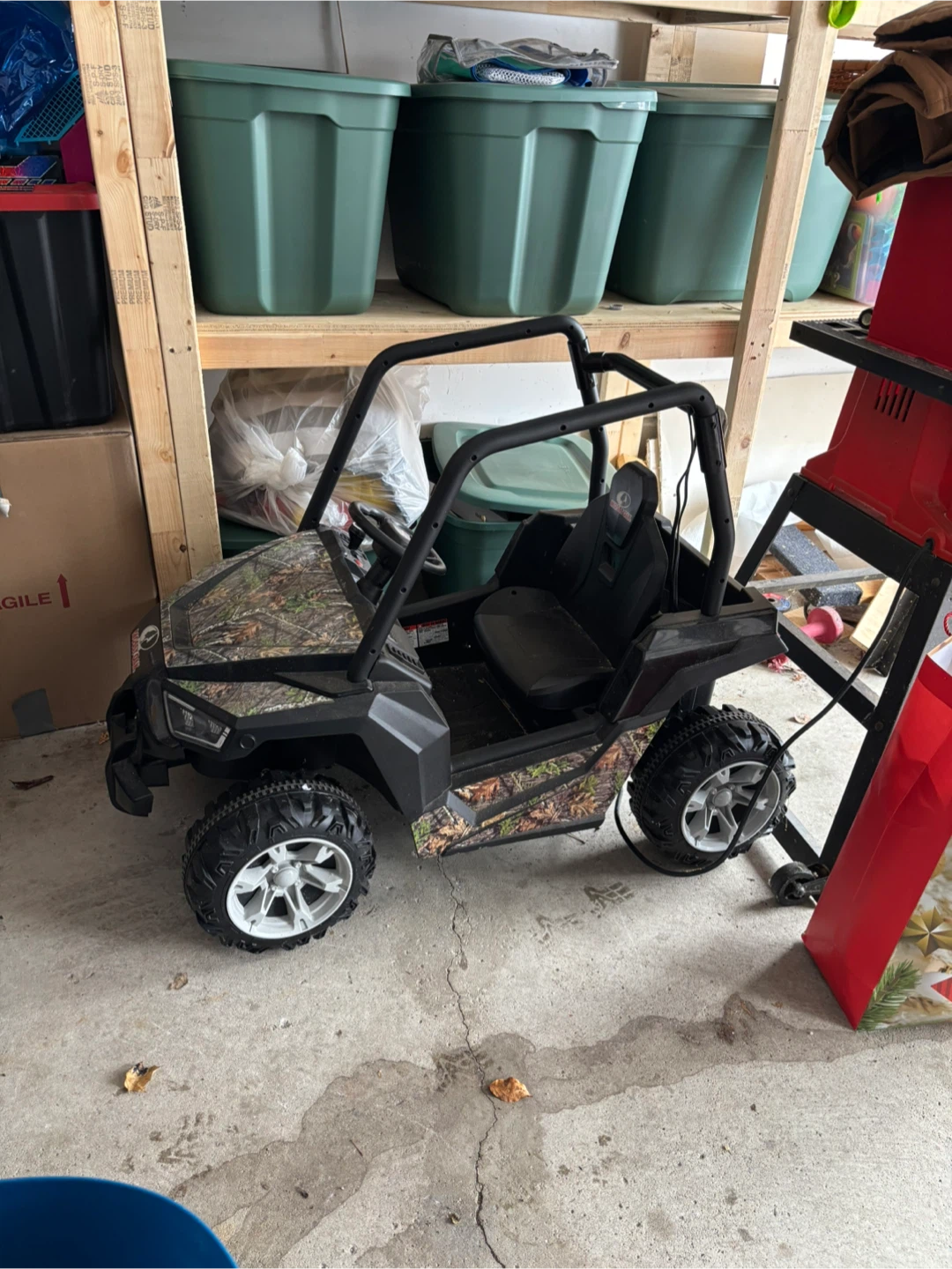 MOVING SALE. NEED GONE. Kids Ride-On ATV - Camo