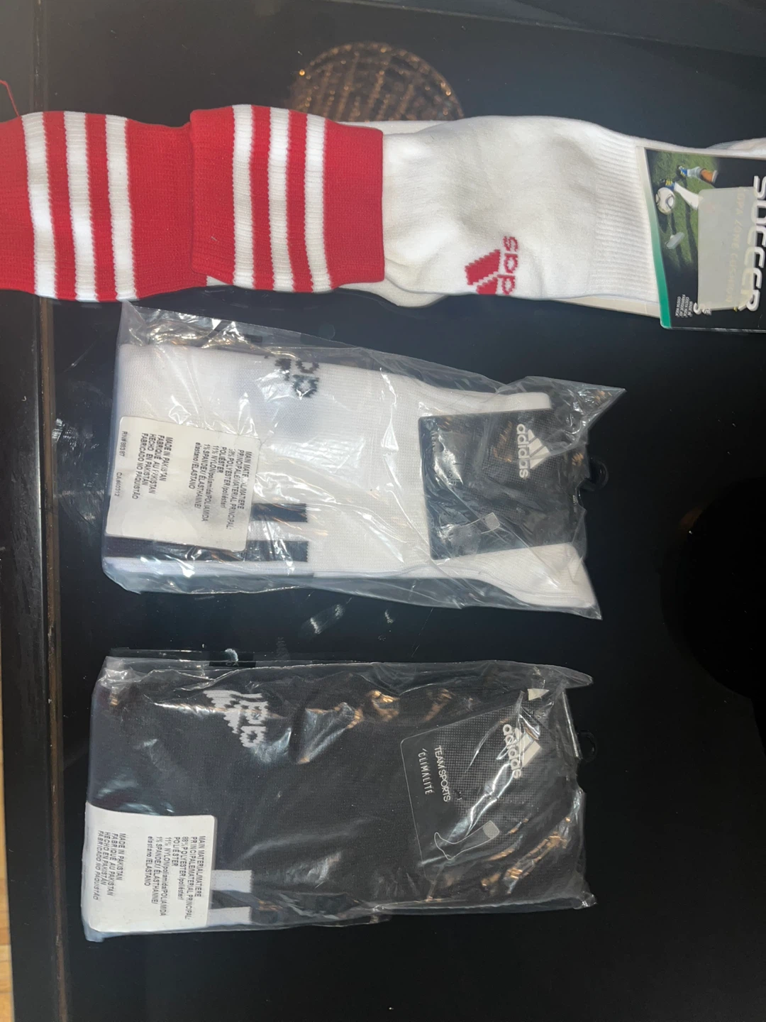 Adidas kids soccer socks - Brand new