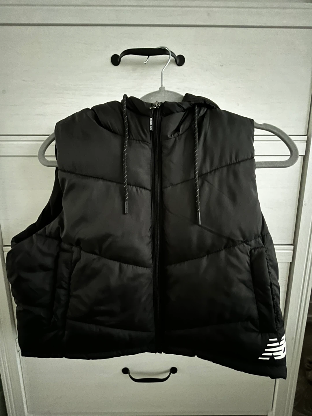 New Balance Black Puffer Vest