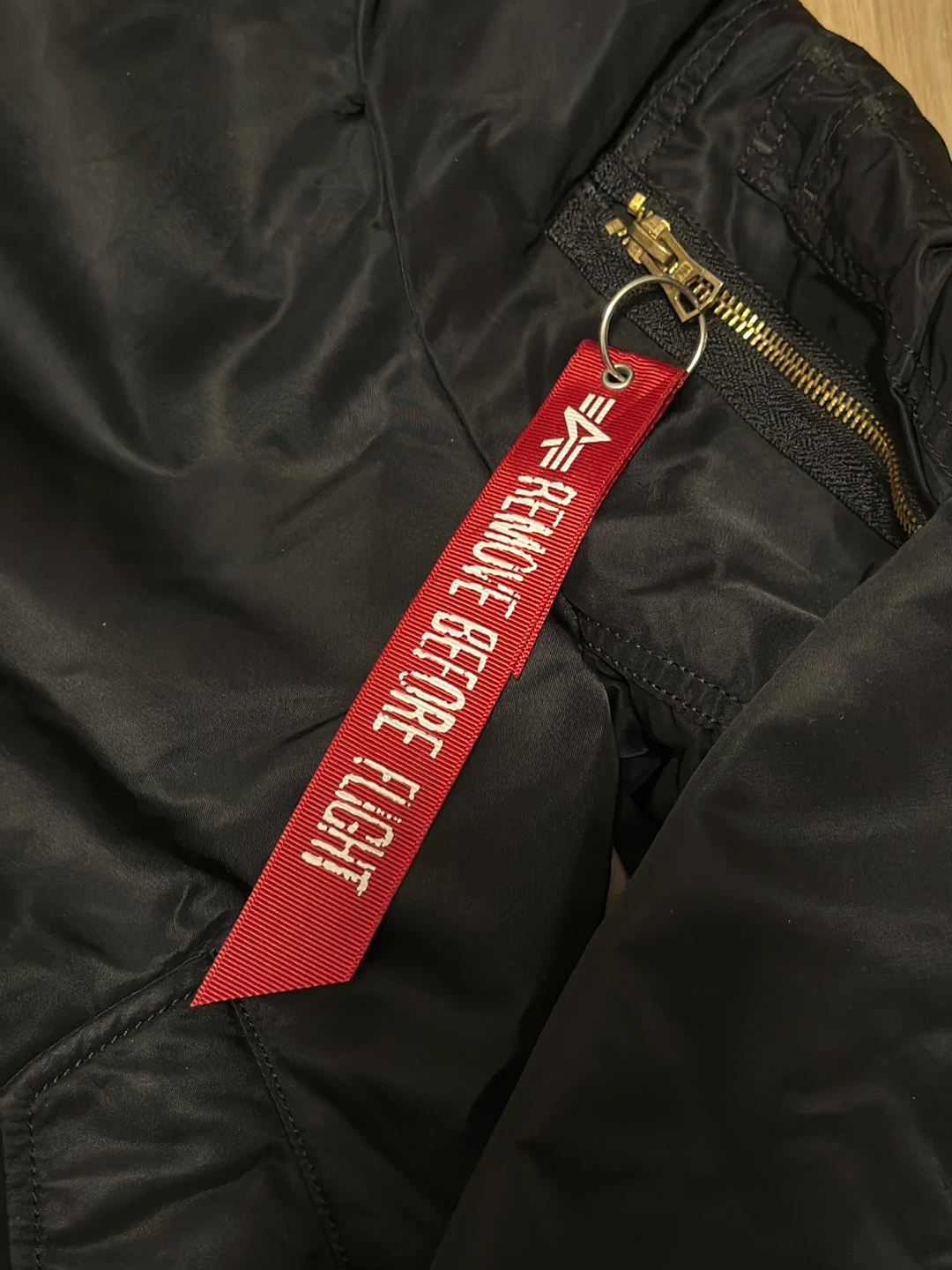 Alpha Industries MA-1 Bomber Jacket, Black - photo 2