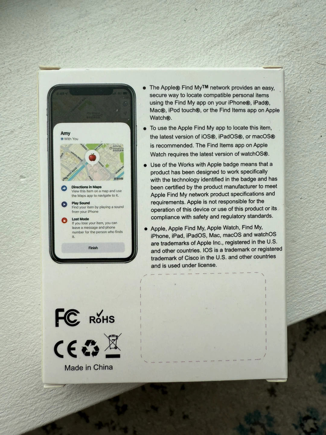 New Smart Tag Never Lose Things - Apple Find My - photo 2