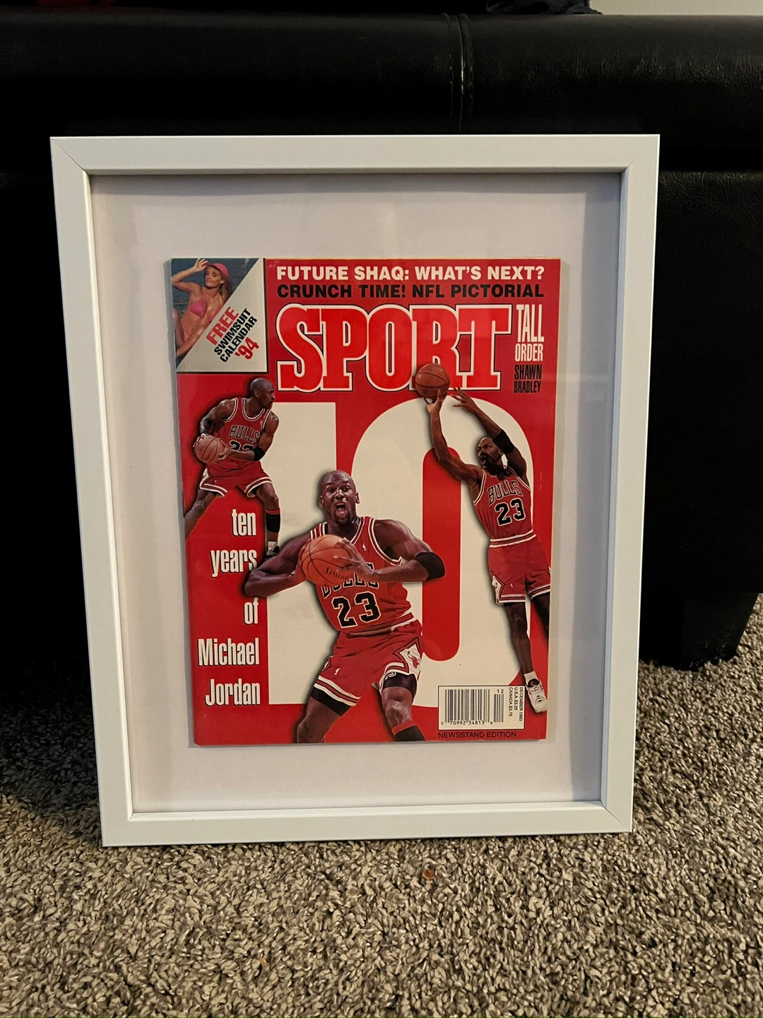 Framed Michael Jordan Magazine Covers