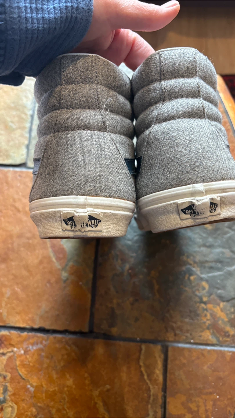 Vans Sk8-Hi Gray High-Top Shoes - photo 3