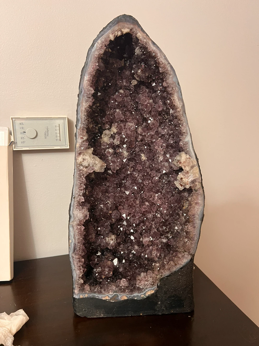Large Amethyst Cathedral Geode - photo 3
