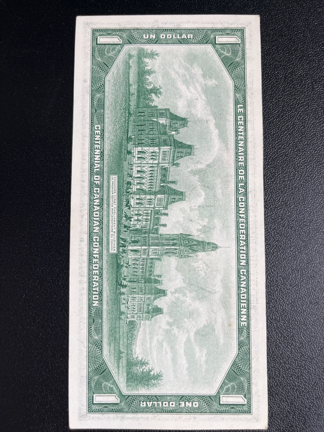 1967 Centennial Canadian $1 Bill - photo 2