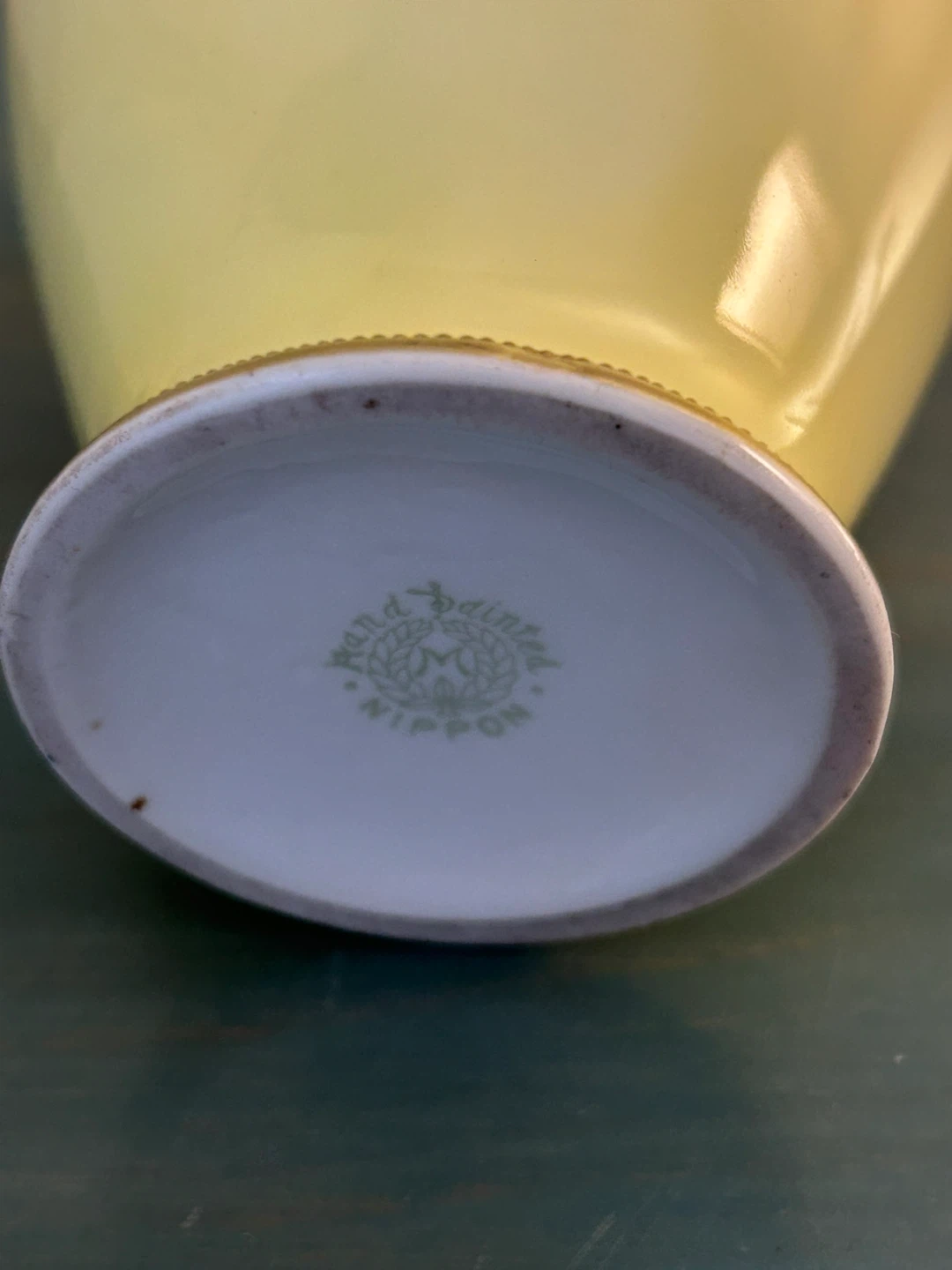 Vintage Hand painted Porcelain Vase - photo 3