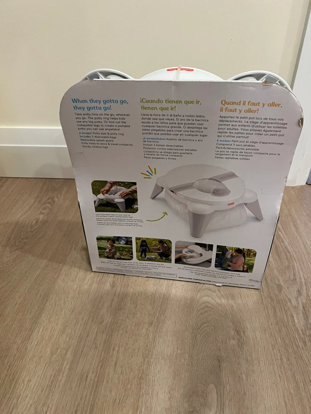 Fisher-Price 2-in-1 Travel Potty - Like New! - photo 2