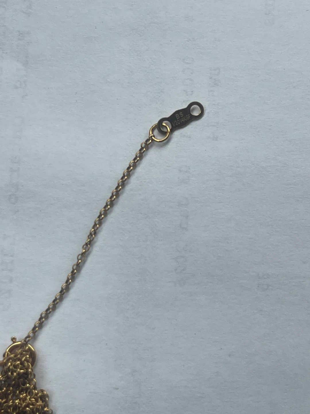 Gold 'MaKayla' Name Necklace - photo 2