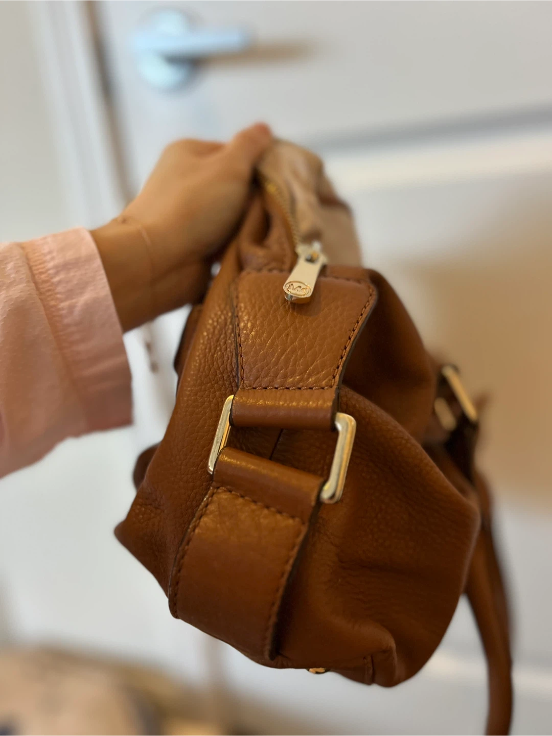 Michael Kors - Brown Leather Satchel Bag - photo 3