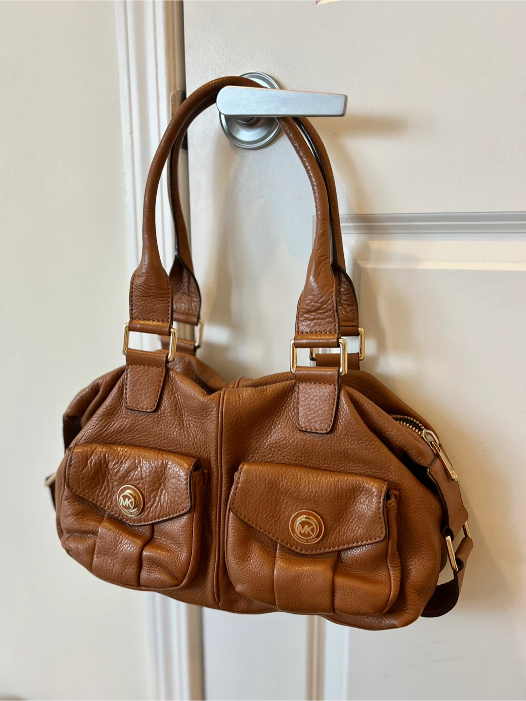 Michael Kors - Brown Leather Satchel Bag - photo 2