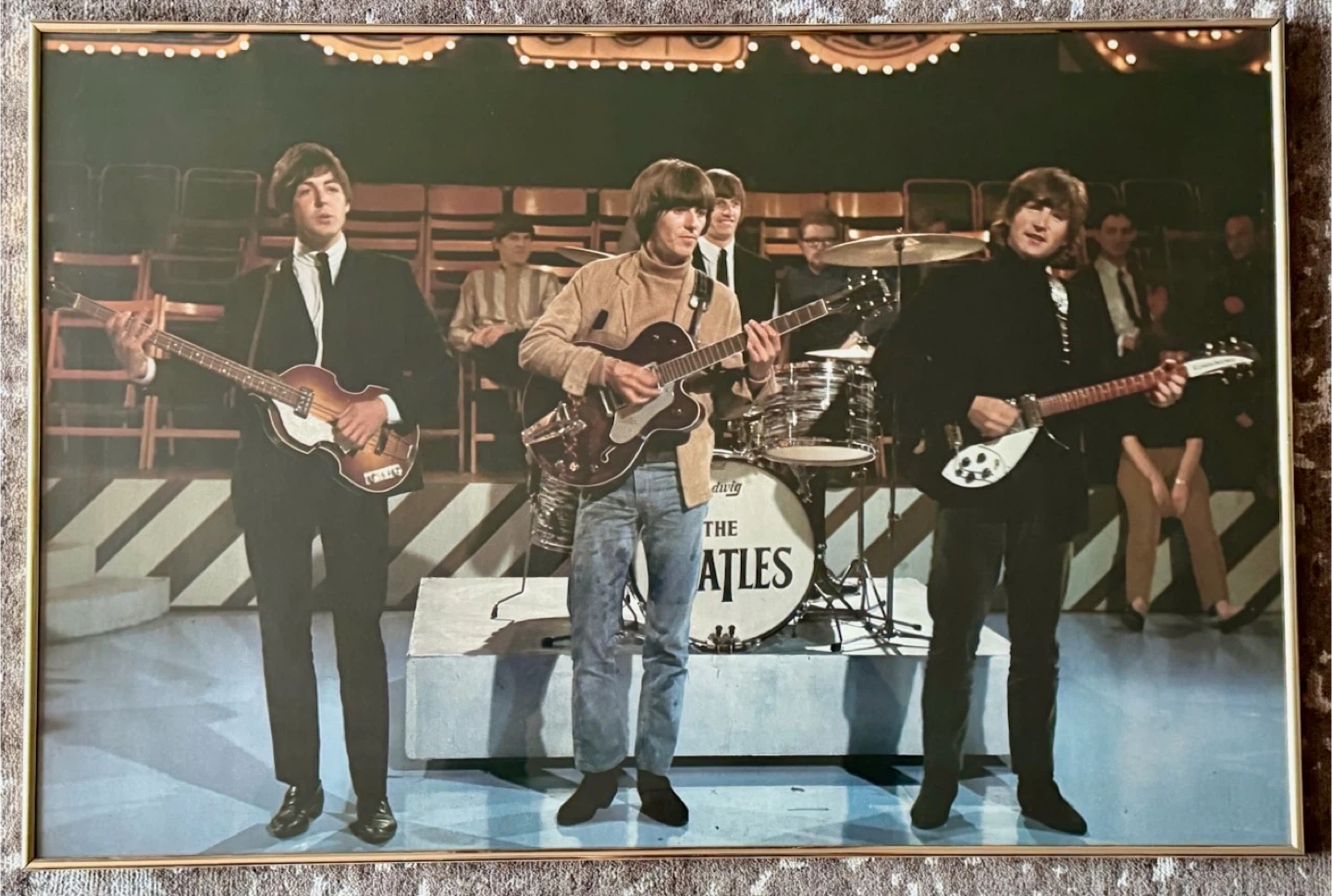 The Beatles Framed Poster 24 x 36 inches