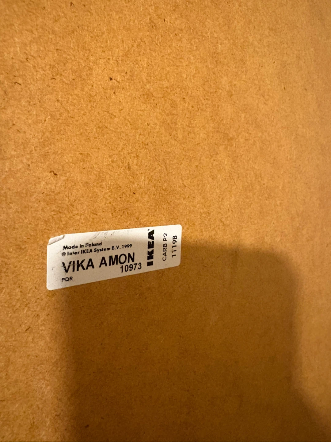 IKEA VIKA AMON Black Tabletop - photo 2