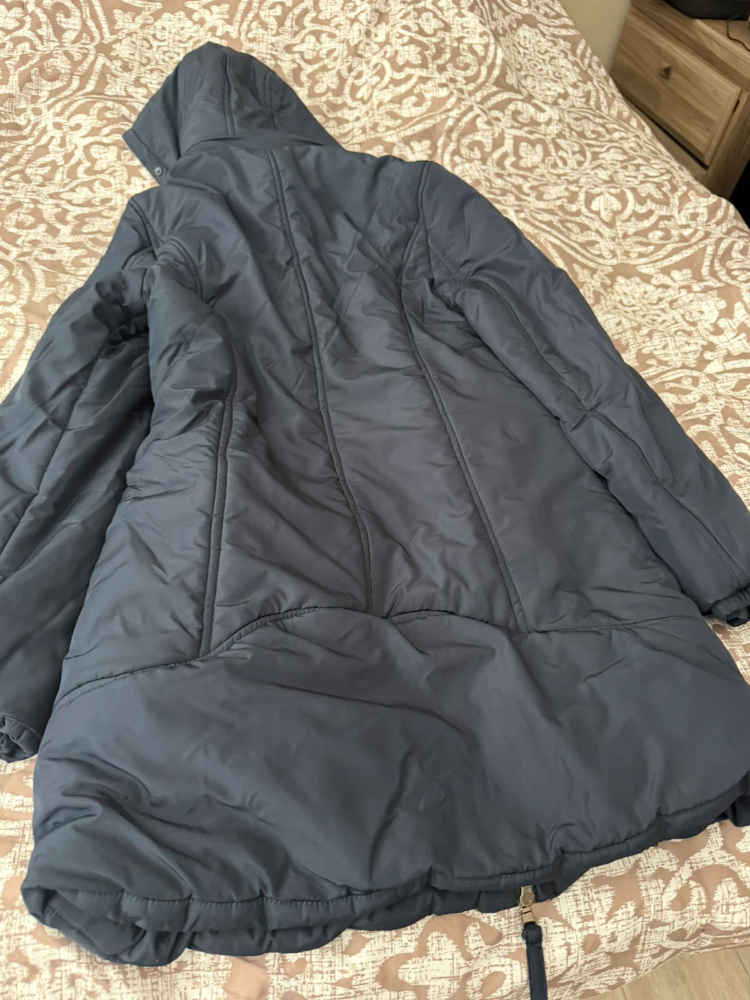 Sandro Ferrone Black Puffer Coat - Size S - photo 3