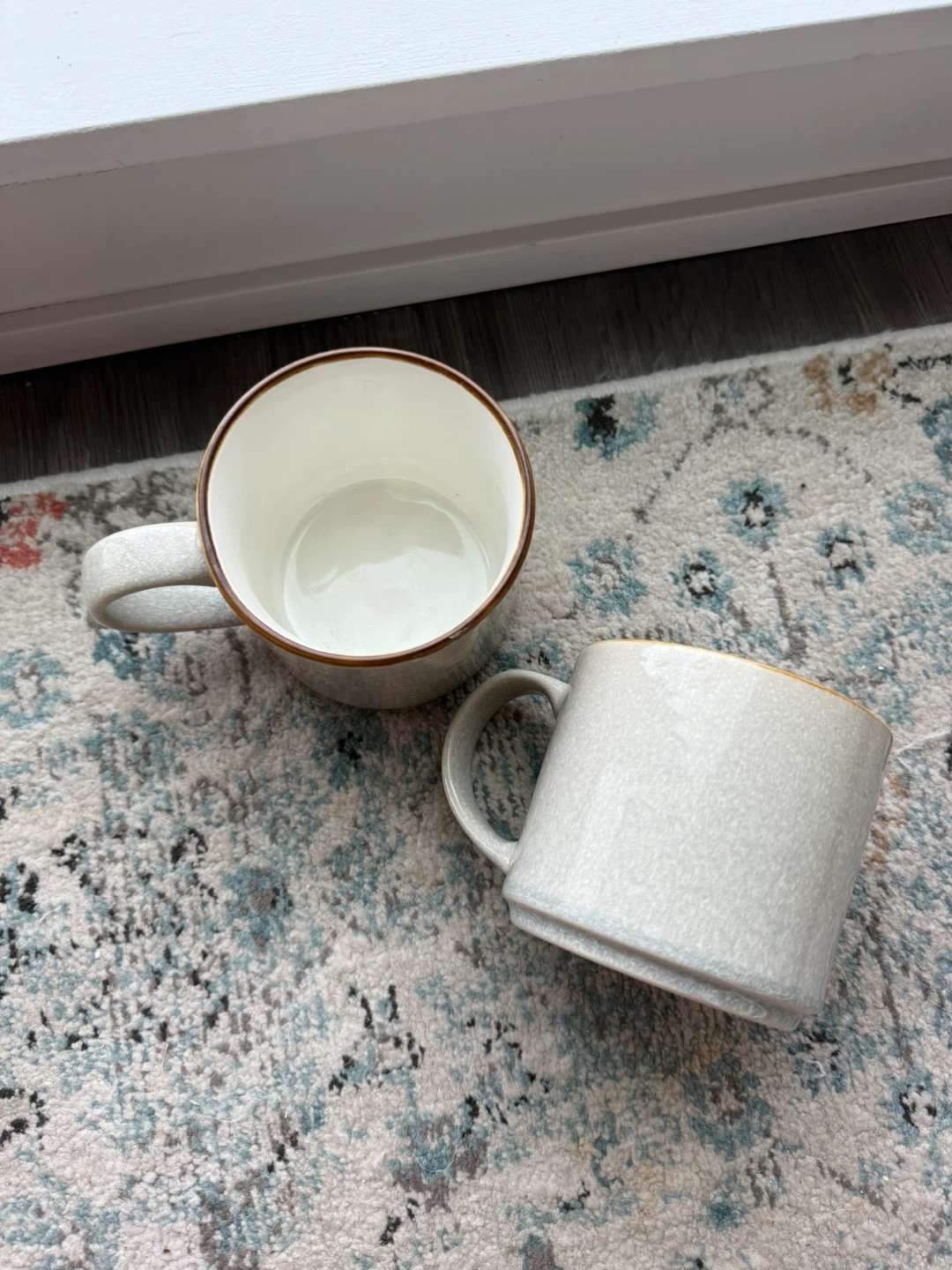 Set of Stone Grey Mugs
