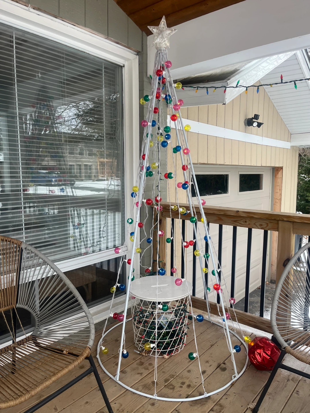 Home Accents Holiday 7ft LED Cone Tree