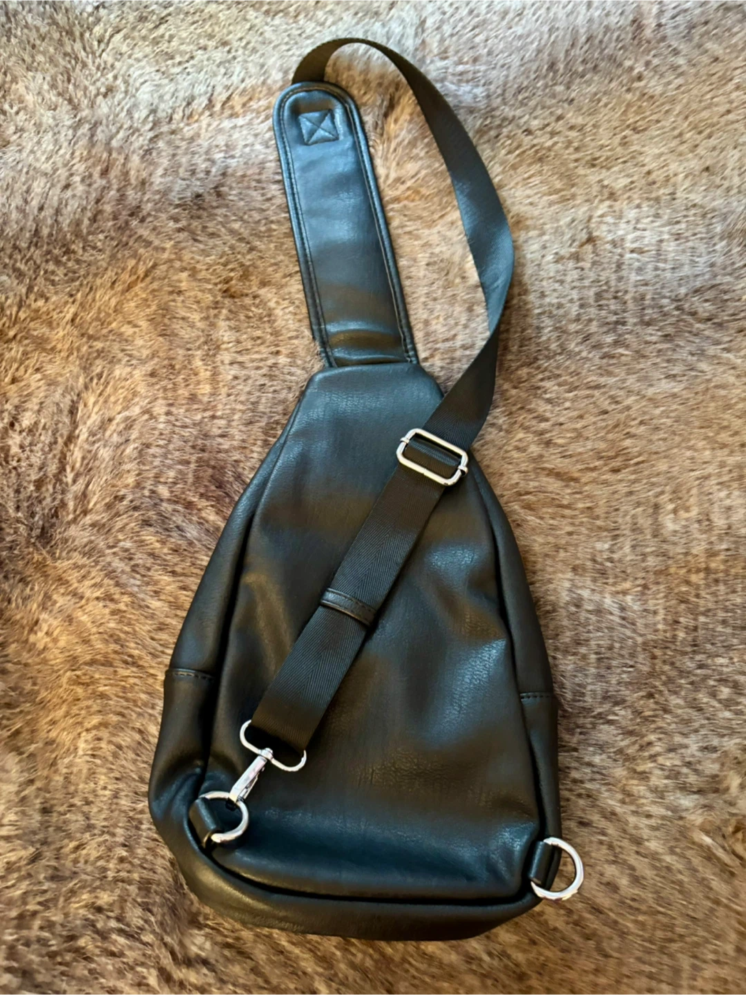Antik Kraft Black Sling Bag Brand Nee - photo 2