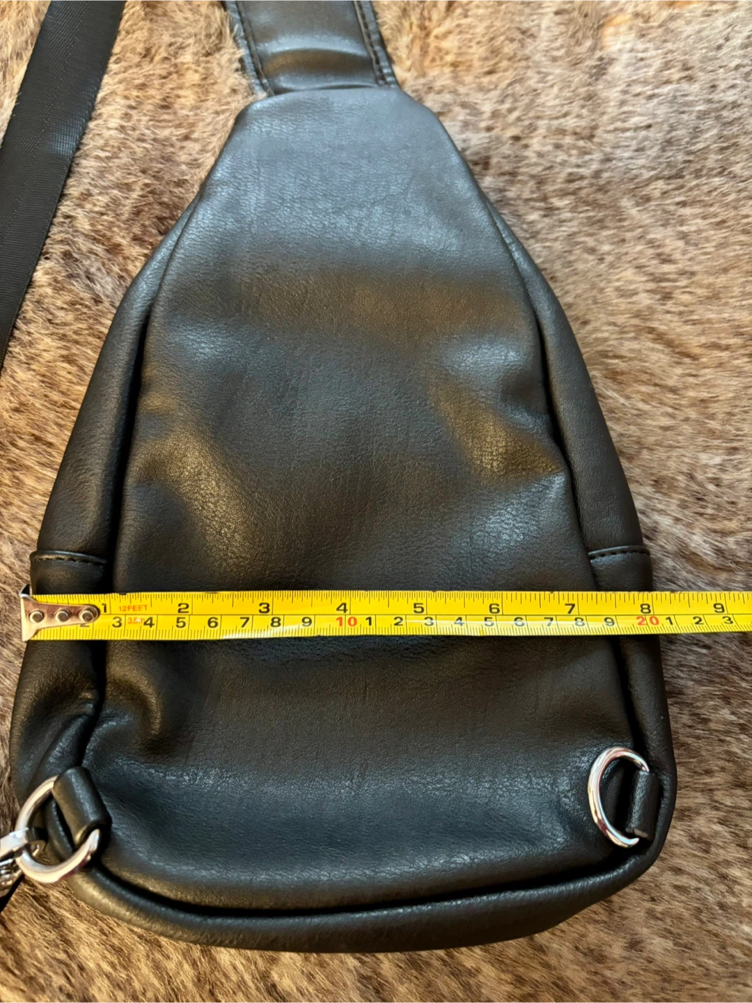 Antik Kraft Black Sling Bag Brand Nee - photo 4