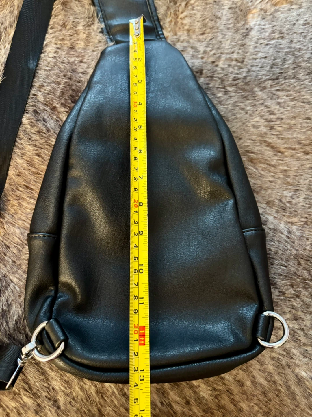 Antik Kraft Black Sling Bag Brand Nee - photo 3