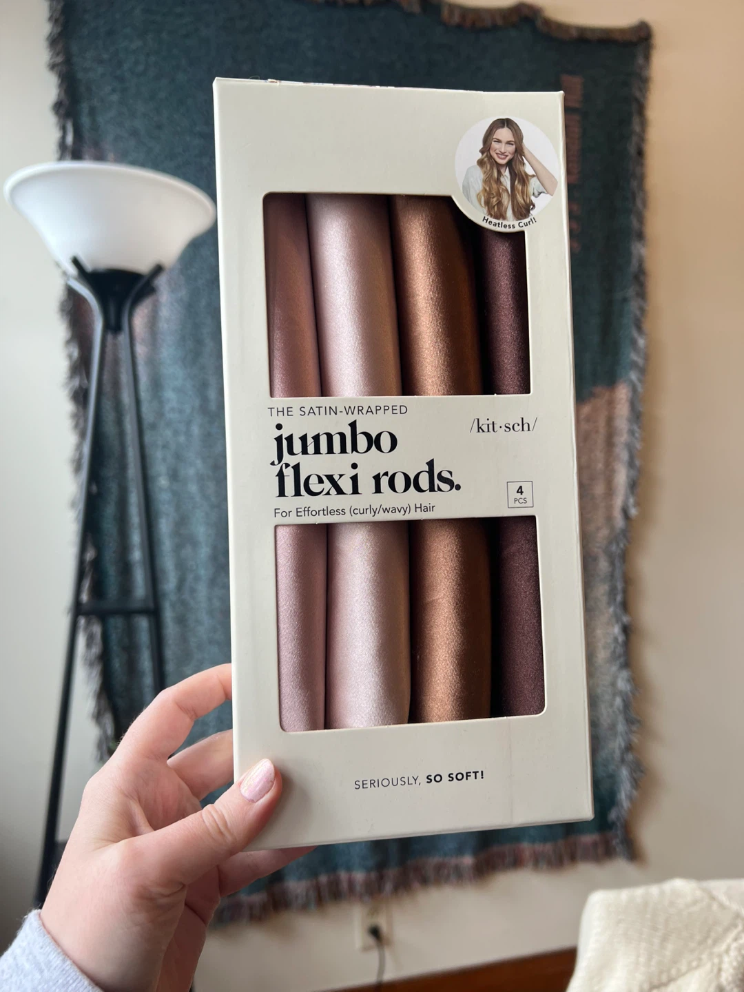 Kitsch jumbo hair curlers “flexi rods”