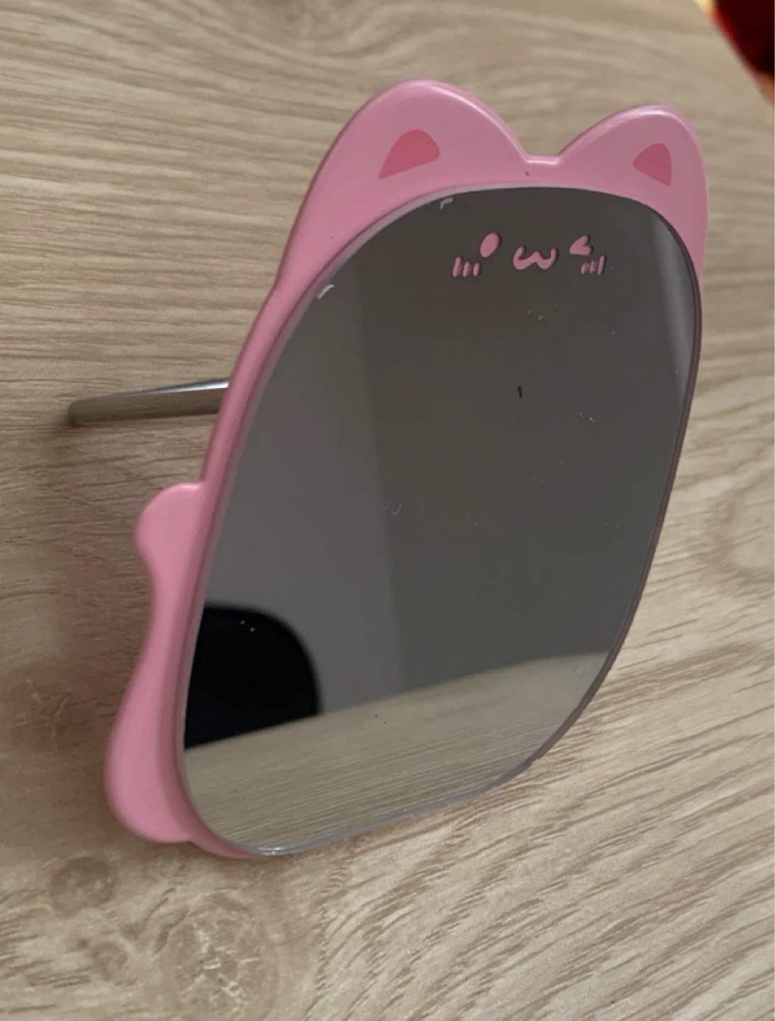 Cute Pink Cat Ear Mirror
