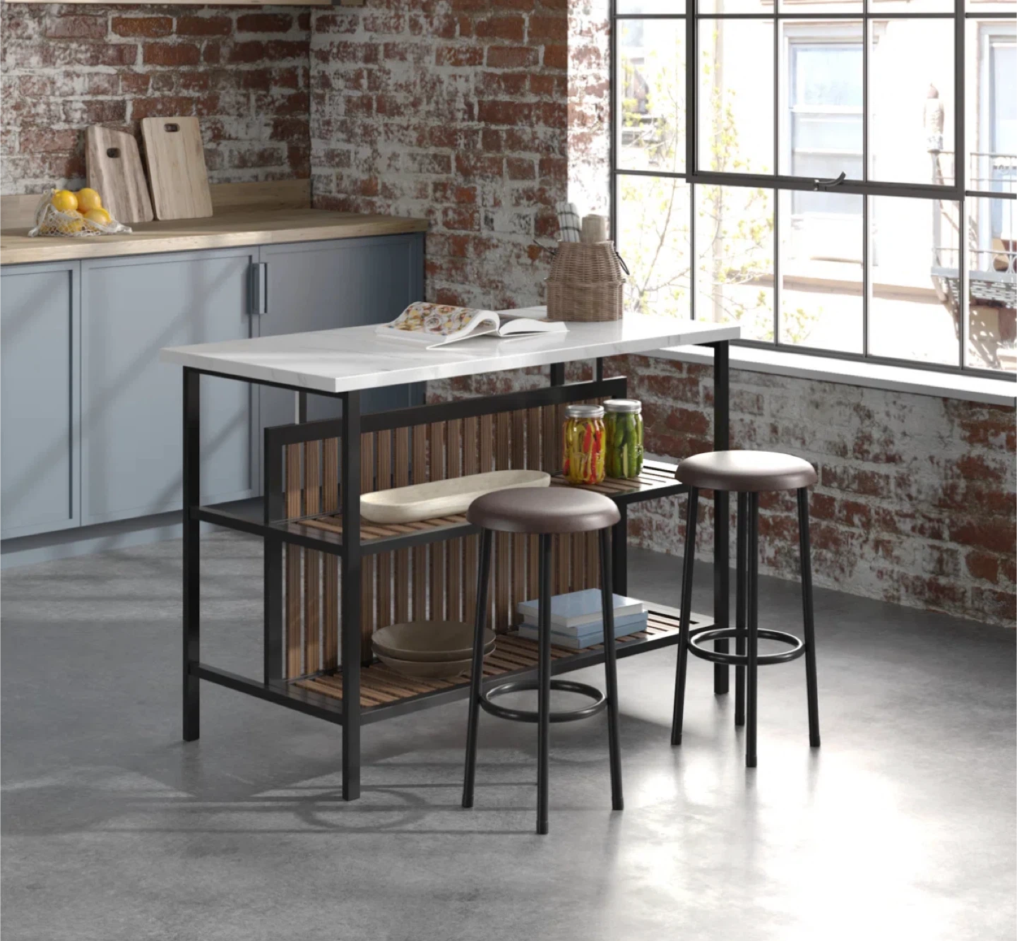 Kitchen Island Set