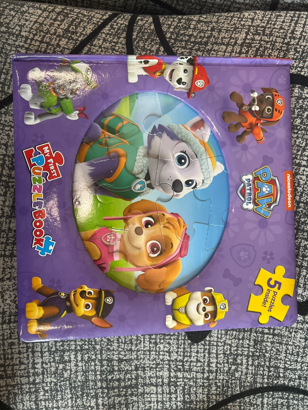 Toy Story 4 & Paw Patrol Puzzle Book Set