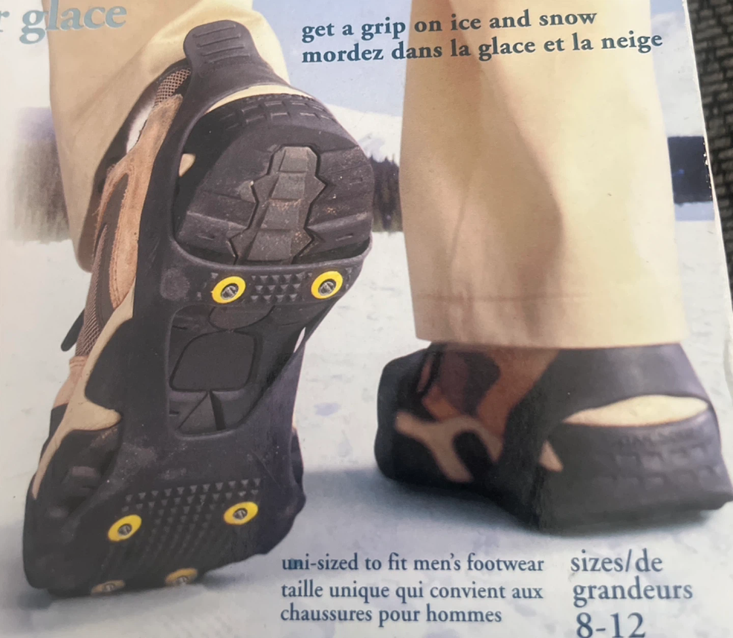 Ice Cleats Traction Slip-ons Grips - New in Package! - photo 3