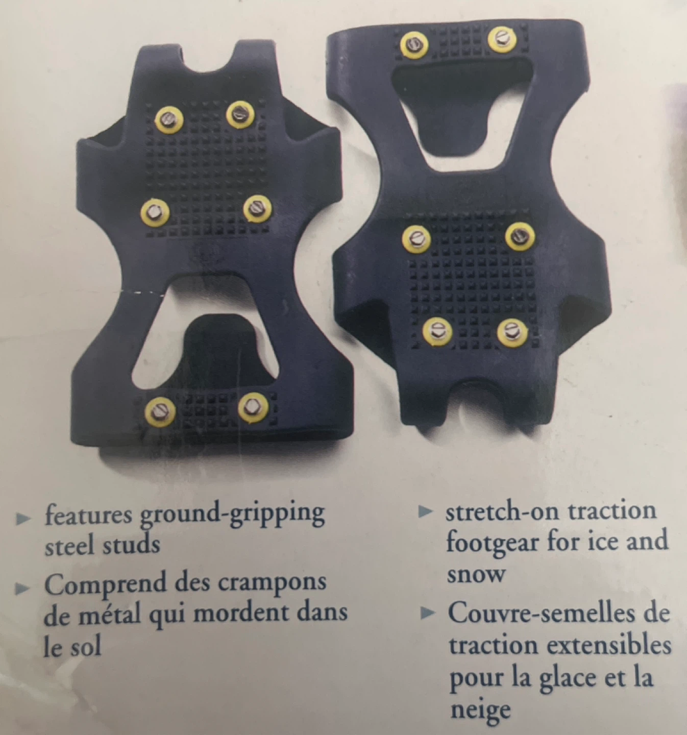 Ice Cleats Traction Slip-ons Grips - New in Package! - photo 2