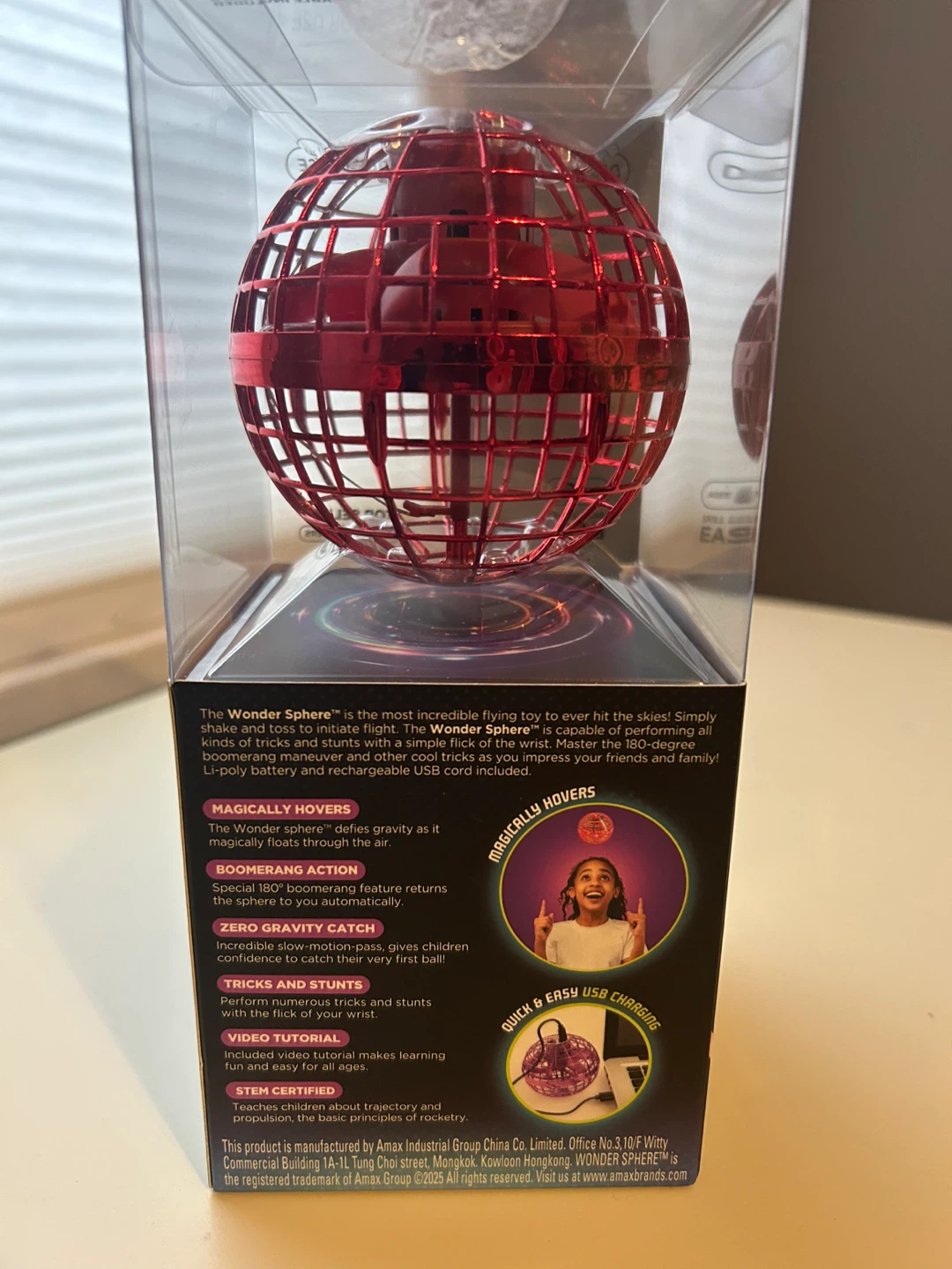 Wonder Sphere Magic Hover Ball - In Box! - photo 2