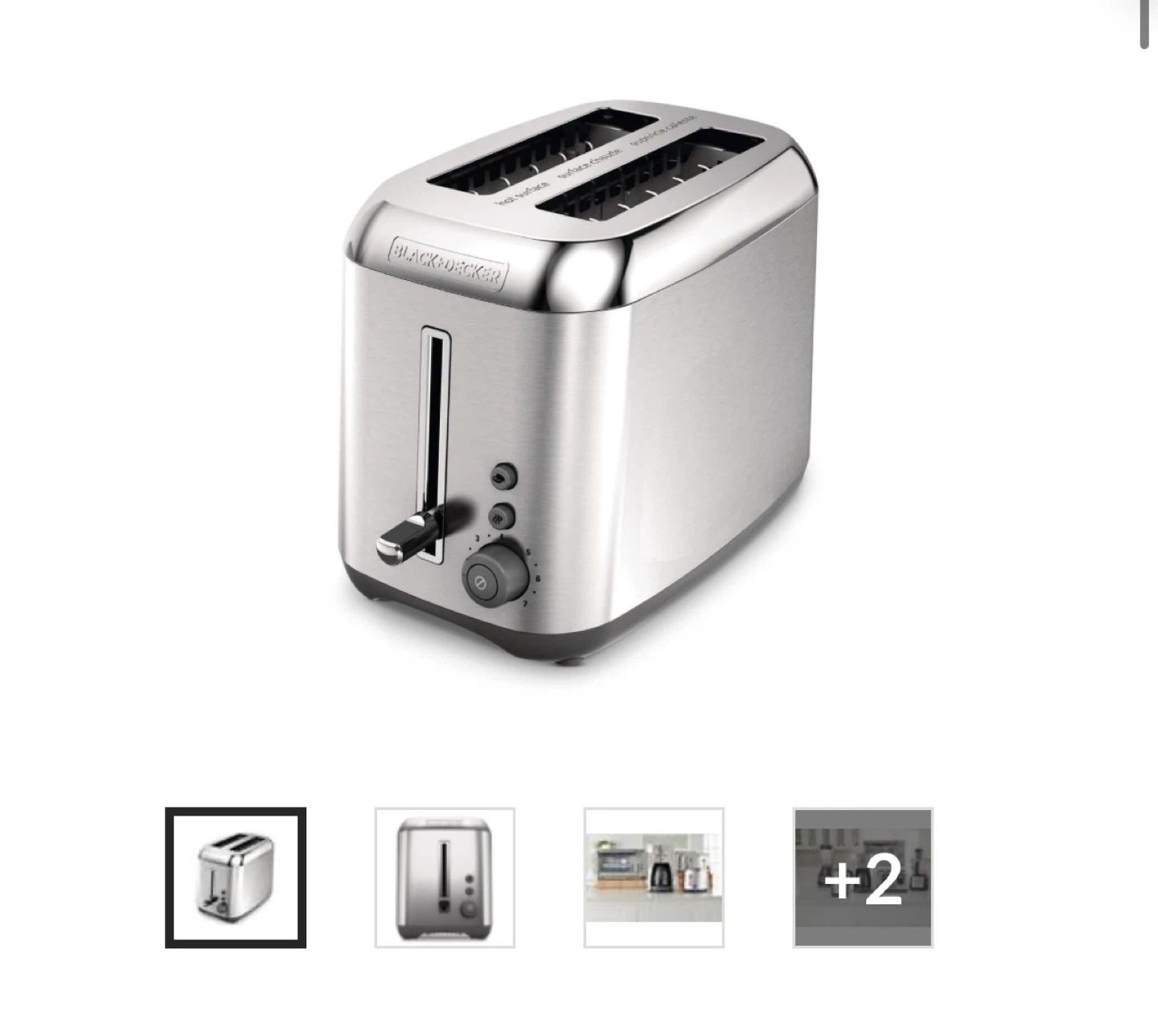 Brand New Black&decker Toster