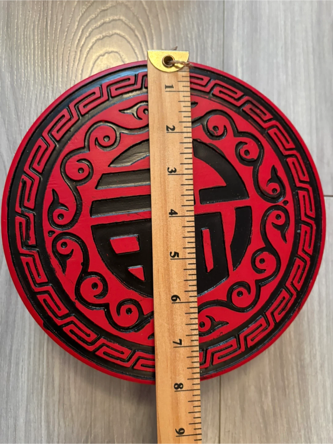 Red & Black Lacquerware Trinket Box - photo 3