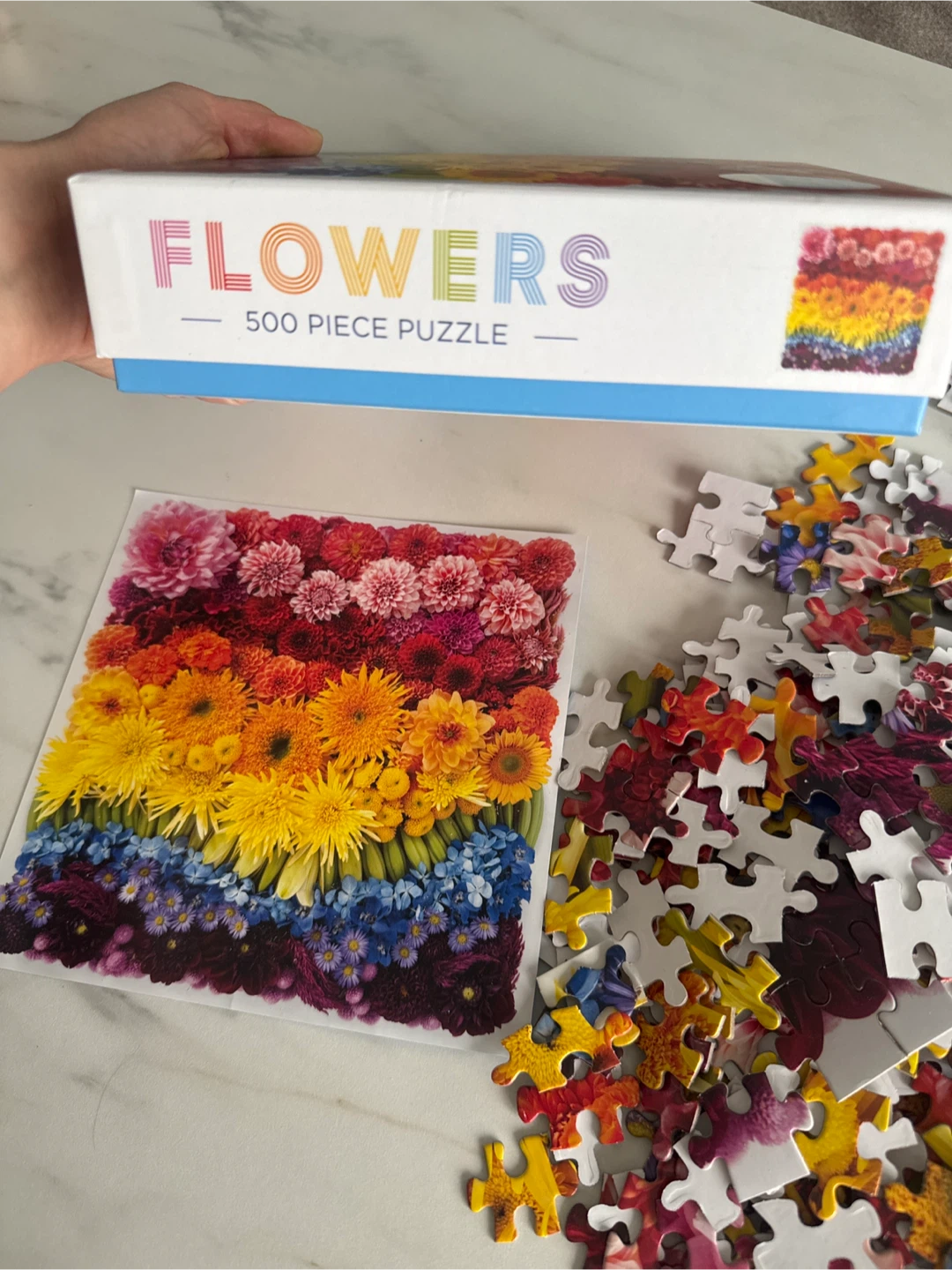 Galison Flowers 500 Piece Puzzle - photo 4