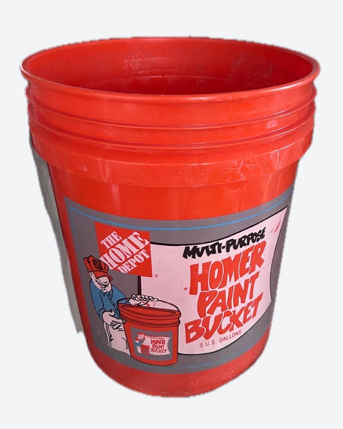 Homer Paint Bucket - 5 U.S. Gallons 🧡
