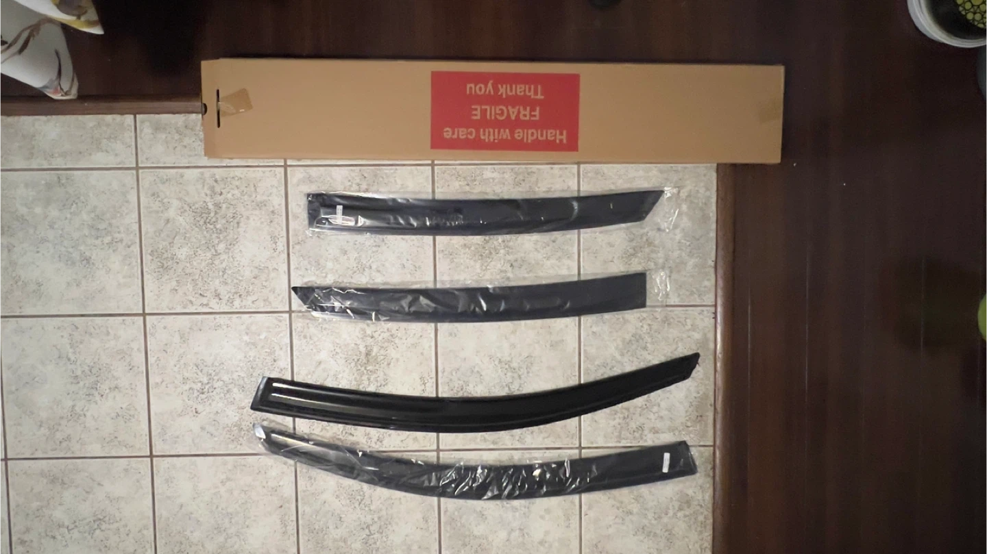 Car Window Visor Set - New in Box