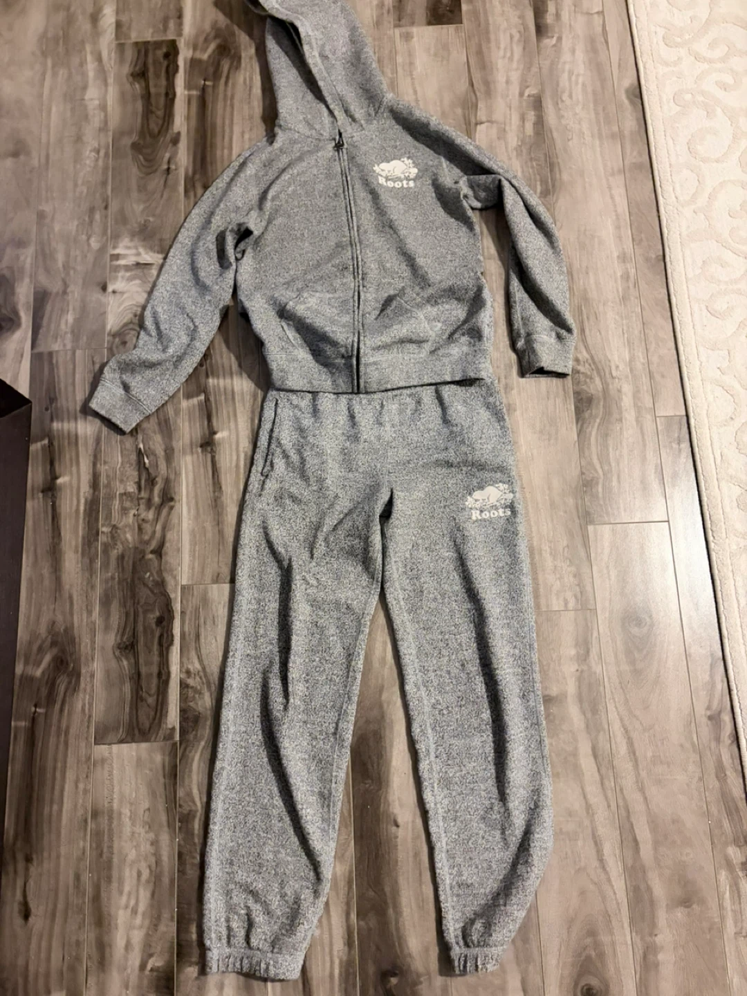 Roots Salt & Pepper Sweatsuit Set